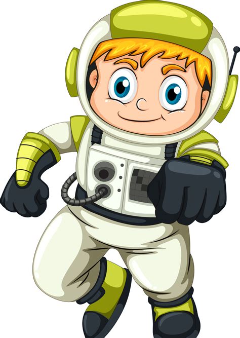 Download Astronaut Outer Space Clip Art - Transparent Astronaut Cartoon ...