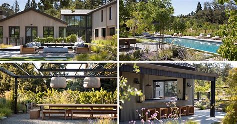 6 Large Backyard Landscaping Ideas We Noticed At This New House In ...