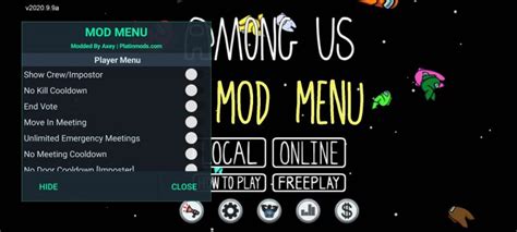 Among Us Mod Menu Download APK latest version