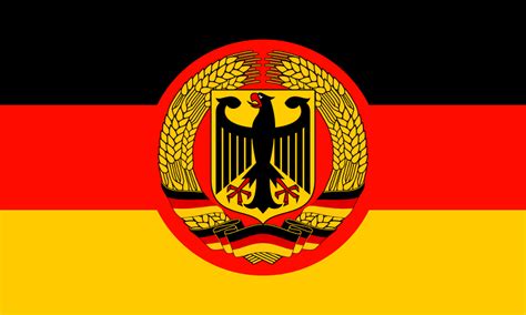 Flag of The Democratic Federal Republic of Germany : vexillology