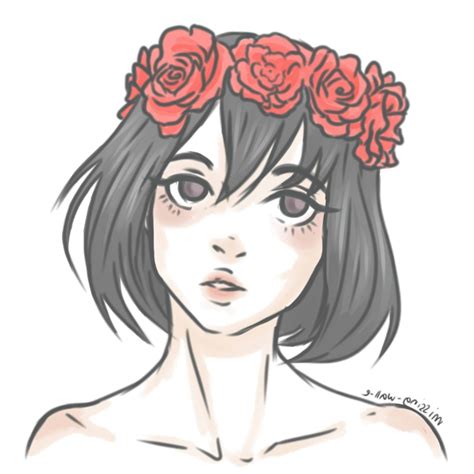 Flower Crown Drawing Tumblr at GetDrawings | Free download