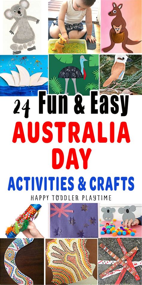 24 Amazing Australia Day Crafts for Kids - HAPPY TODDLER PLAYTIME