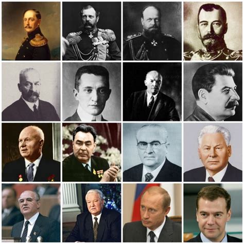 Famous Russian Political Leaders - Times Of Election