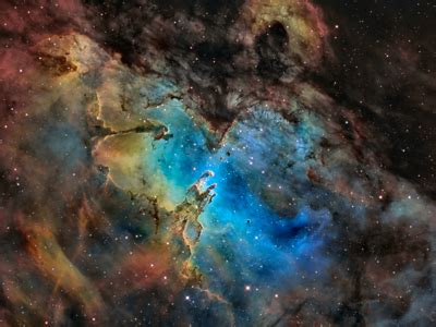 Eagle Nebula Hubble Telescope