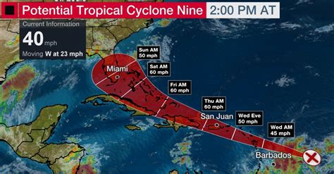 Met Office: Tropical storm “at best” to impact The Bahamas – Eye ...