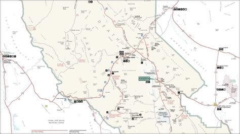 Death Valley National Park Map (PDF) • PhotoTraces