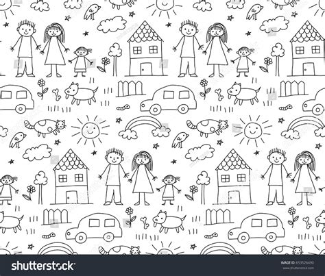 78,295 Familie doodle Images, Stock Photos & Vectors | Shutterstock