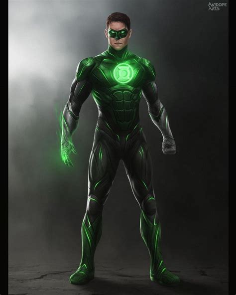 Green Lantern . This one is a old concept suit I did of @sambenjaminnow ...