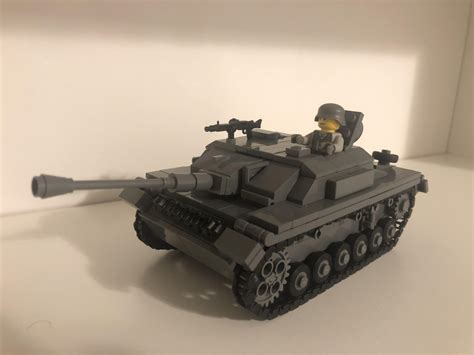 My latest tank MOC. A german WWII Stug 3g. : r/lego