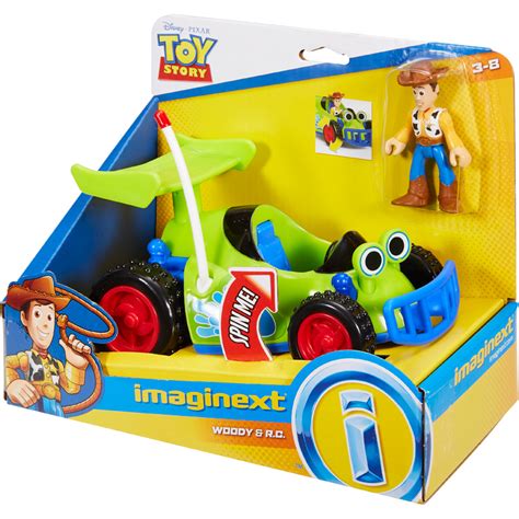 Disney Toy Story Imaginext Figure & Vehicle Woody & RC | eBay