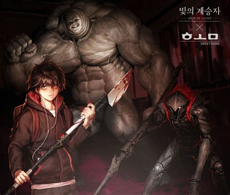 Sweet Home Webtoon Crosses Over With Heir Of Light Mobile Game