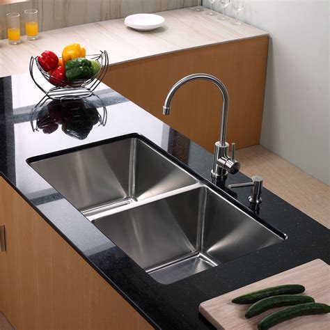 Undermount Stainless Steel Kitchen Sink With Drainboard - HOUSE STYLE ...