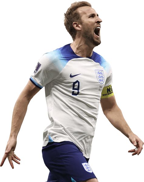 Harry Kane England football render - FootyRenders