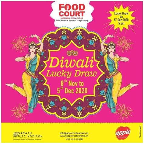 Diwali Lucky Draw at Sarath City Capital Mall | Events in Andhra ...