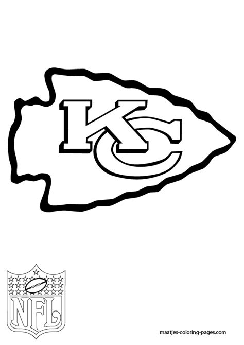 Kansas City Chiefs Coloring Pages - Free Printable Coloring Pages