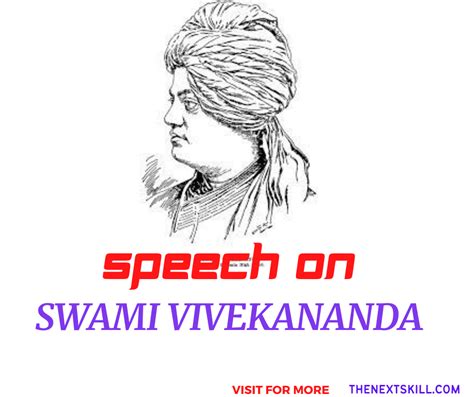 5 Minute Speech On Swami Vivekananda