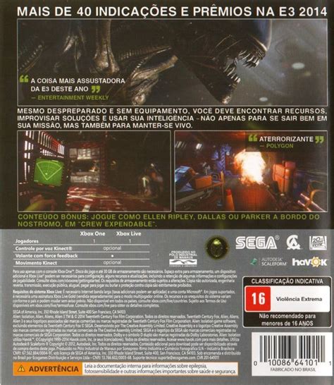 Alien: Isolation (Nostromo Edition) (2014) box cover art - MobyGames