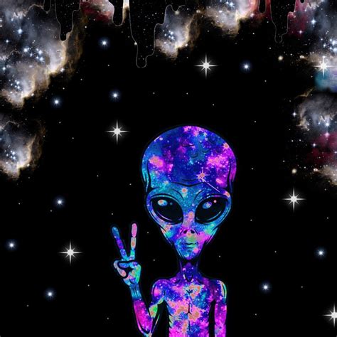 Peaceful Space Alien