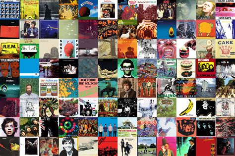 Album cover collage I made from some of my favorite albums/artists ...