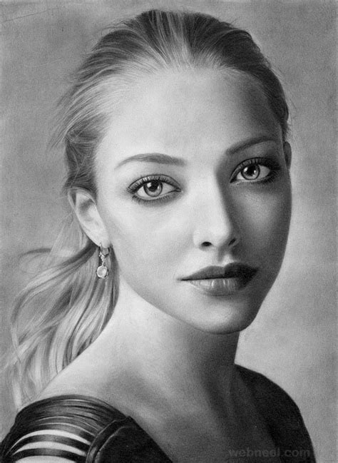 40 Beautiful and Realistic Portrait Drawings for your inspiration ...