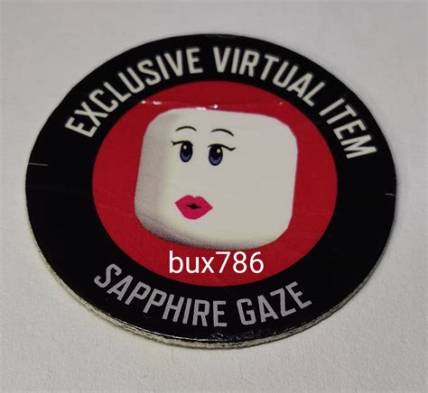 ROBLOX sapphire gaze face code | Roblox Forum