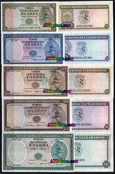 East Timor banknotes - Timor paper money catalog and Timoran currency ...