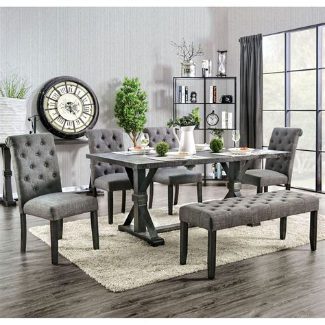 Rustic Kitchen Table With Bench Seating – Things In The Kitchen