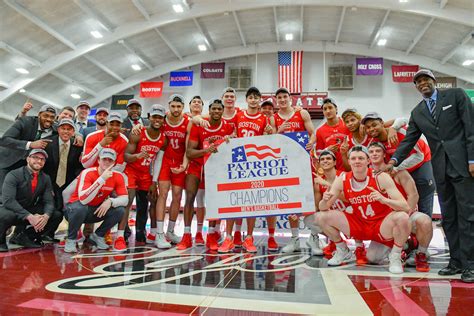 Men’s Basketball Upsets Colgate, Wins First-Ever Patriot League ...