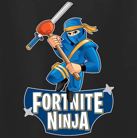 Ninja Fortnite – Logo, brand and logotype