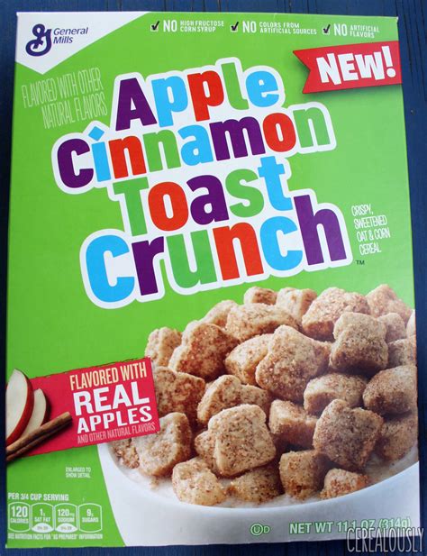 Apple Cinnamon Toast Crunch Cereal REVIEW! | Cerealously