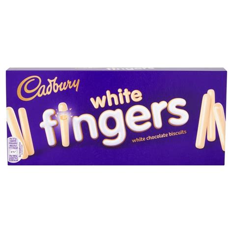 Cadbury White Chocolate Fingers | Ocado