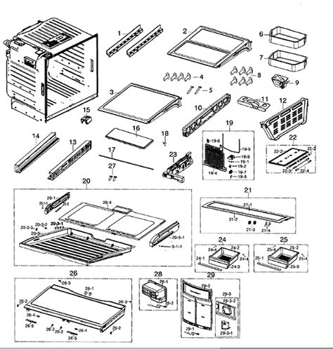 Samsung RF260BEAESR/AA-00 Refrigerator | Partswarehouse