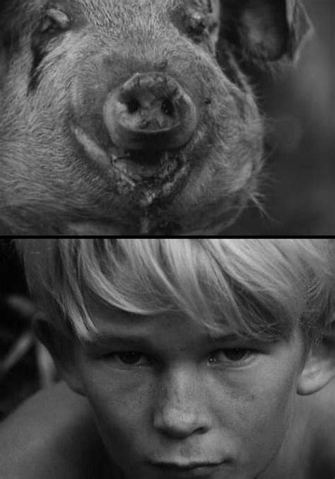 Tom Gaman communes with the Beast in Lord of the Flies (1963, dir ...