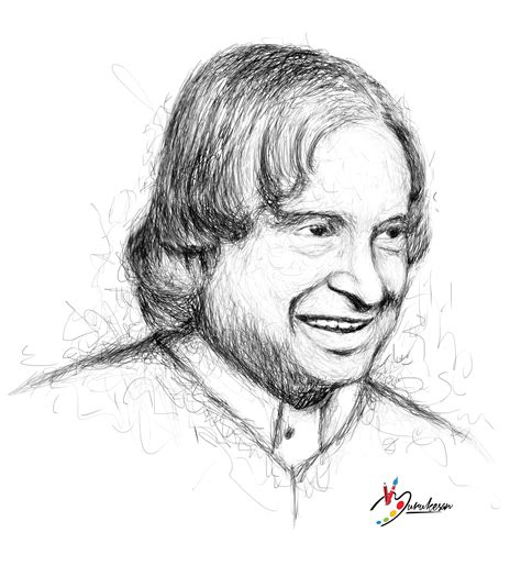 Free Abdul Kalam Sketch Drawing With Creative Ideas - Sketch Drawing Art