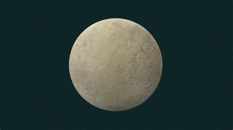 Nasa Europa Moon Map