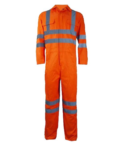 Engineering Uniform Coveralls with Safety Reflective Strips