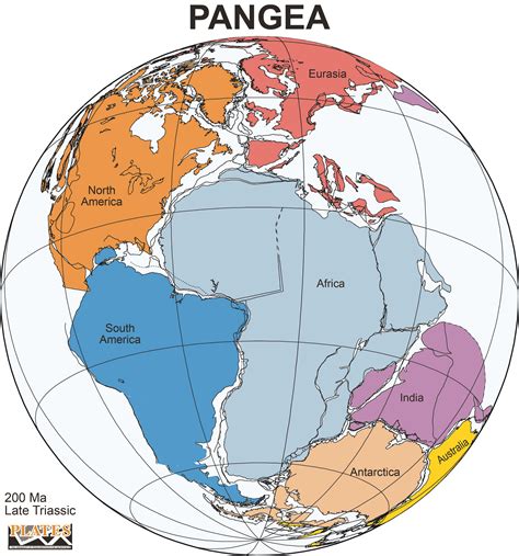 Pangea was a supercontinent that existed about 300 million years ago ...