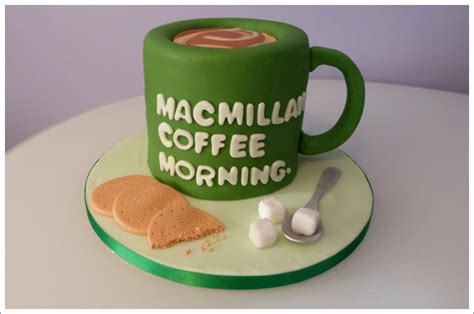 Macmillan Coffee Morning Cake – Cakes by Lynz