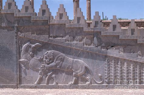 Ancient Persepolis Ruins Photograph by Photo Researchers, Inc. - Pixels