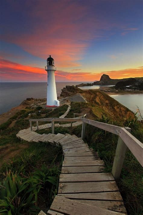 Castlepoint, New Zealand Christian Lim | Beautiful lighthouse ...