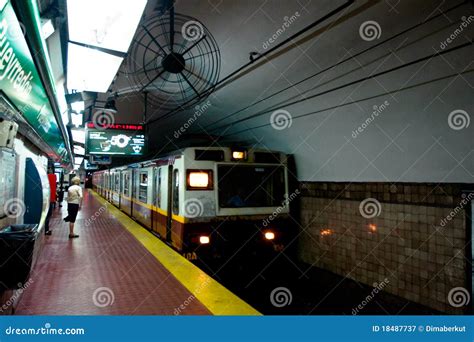 Subway in Buenos Aires, Argentina. Editorial Photography - Image of ...