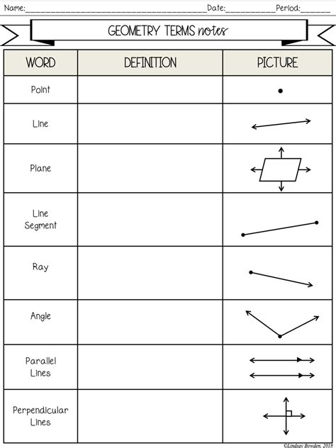 30++ Geometry Basics Worksheet – Worksheets Decoomo