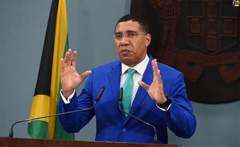 Jamaica PM, Andrew Holness, Announces Seven No Movement Days Amid ...