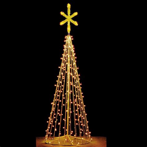 Artificial Christmas Trees - 15' Tree of Lights Tree, C7 Clear Lights