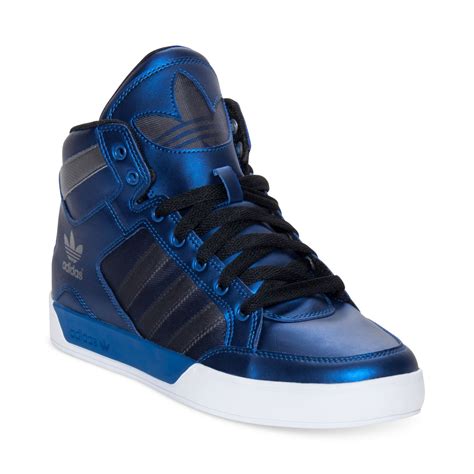 adidas Originals Hardcourt Hi Casual Sneakers in Blue for Men | Lyst