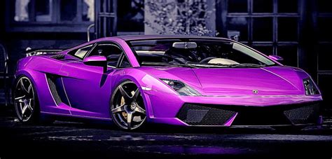 Cool Purple Car Hd Wallpaper | Best Wallpapers