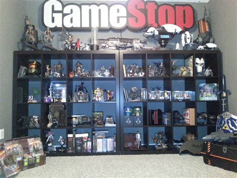 Gaming collectibles | Video game rooms, Games room inspiration, Game room