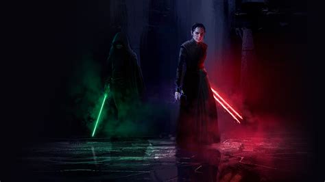 Luke vs Rey Palpatine Star Wars Wallpaper, HD Movies 4K Wallpapers ...