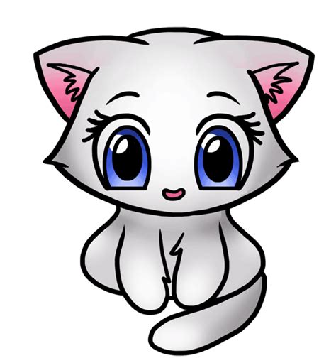 Learn how to draw a Cute Kitten - EASY TO DRAW EVERYTHING