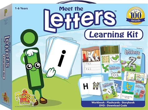 Amazon.com: Meet the Letters Learning Kit : Preschool Prep Company ...